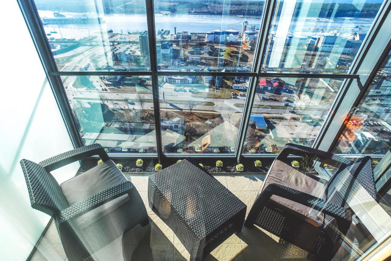 Sky Flat Jacuzzi 27 Floor Lejlighed Klaipėda Eksteriør billede