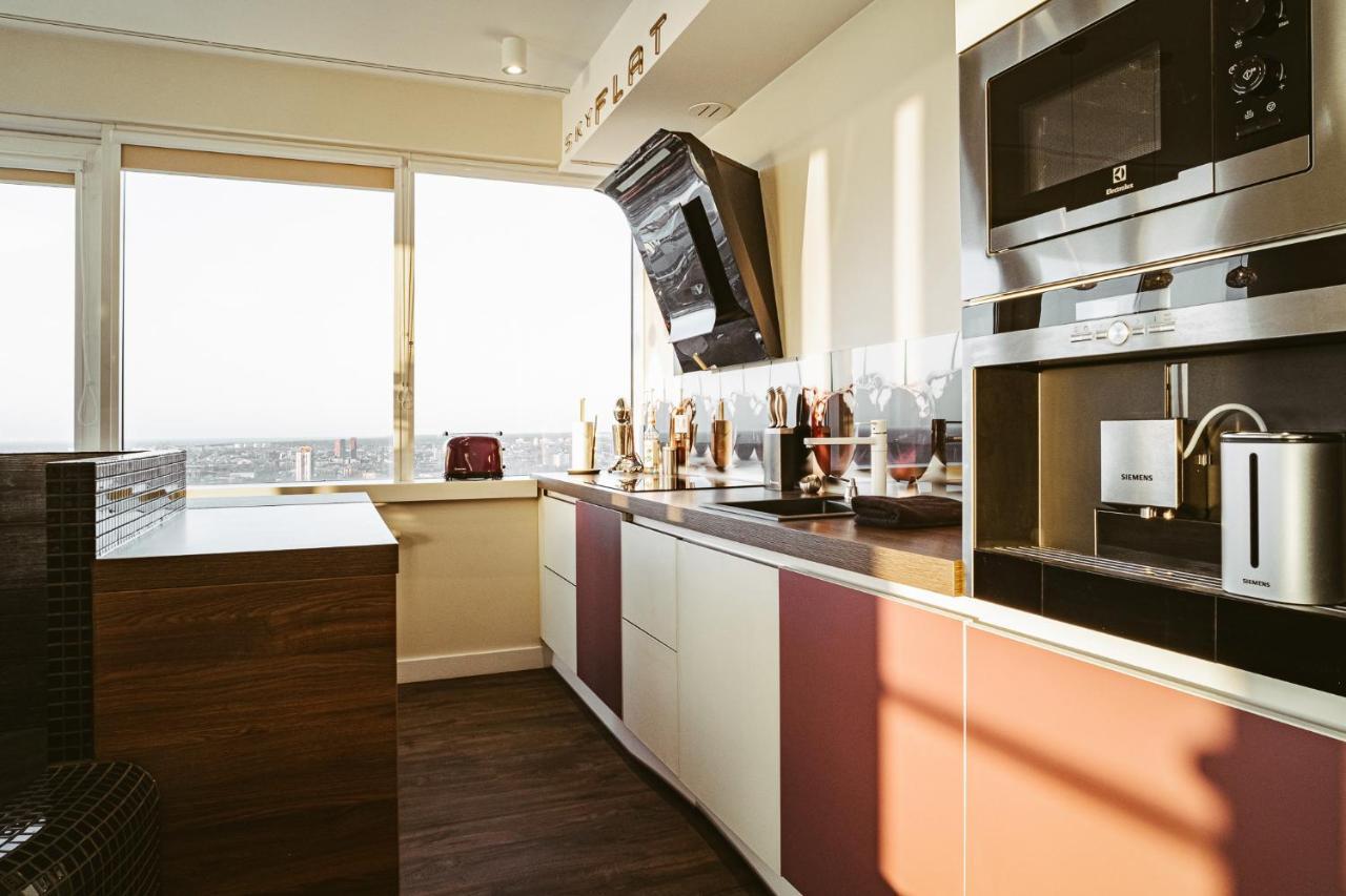 Sky Flat Jacuzzi 27 Floor Lejlighed Klaipėda Eksteriør billede